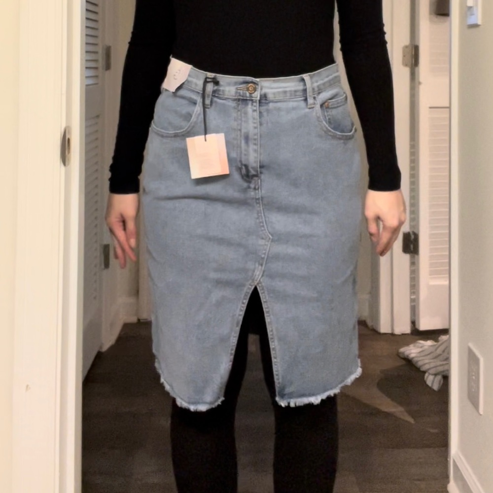 Jean skirt